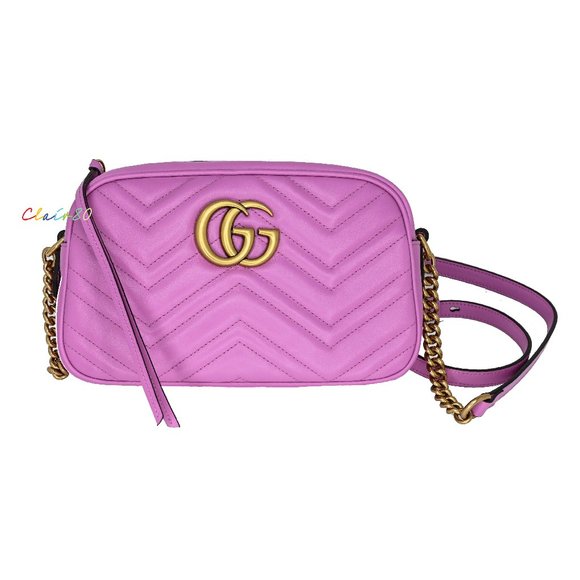 Gucci Handbags - Gucci 447632 GG Marmont Matelassé Leather Cross Body Bag